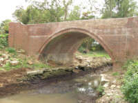 Rucks Bridge south channel walls Sept 2007